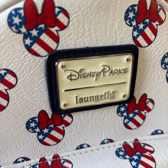 Loungefly Stars and Stipes Mickey Ears Backpack
